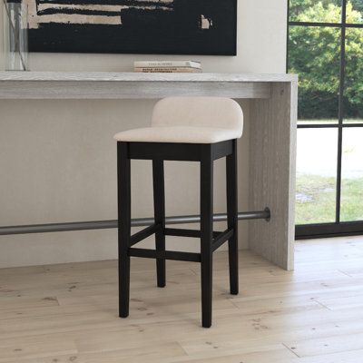 Low Back Counter Stools Kitchen Islands, Cottage Remodel, Fabric Bar Stool, Modern Home Bar, Contemporary Seating, Saddle Seat, Hillsdale Furniture, Bar Height Table, Counter Height Dining Table