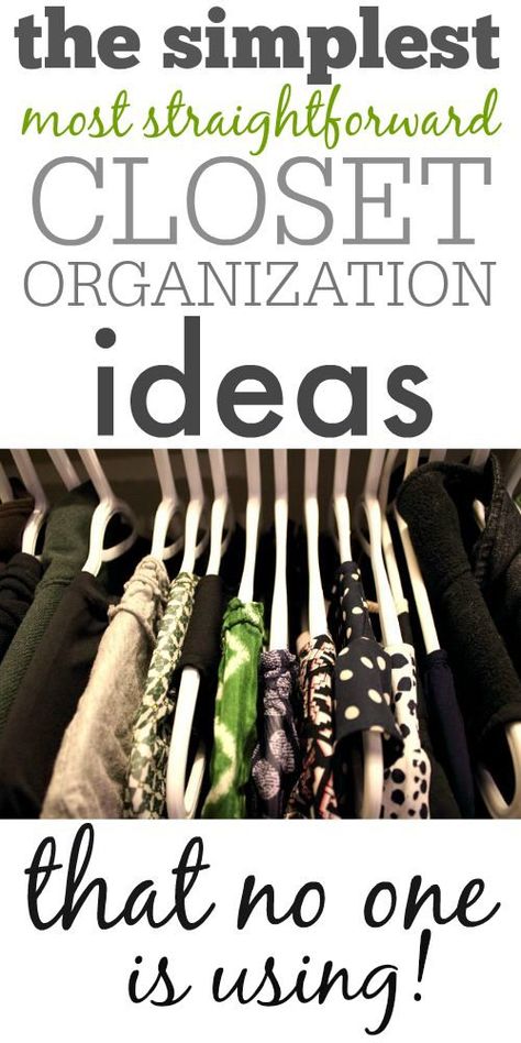 Simple Closet Organization Ideas, Simple Closet Organization, Easy Closet Organization, Organized Closet, Closet Organization Ideas, Simple Closet, Household Organization, Organize Declutter, Master Closet