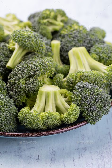 Healthy Green Organic Raw Broccoli Florets Ready for Cooking by GitaKulinica. Healthy Green Organic Raw Broccoli Florets Ready for Cooking #Sponsored #Organic, #Raw, #Healthy, #Green Raw Broccoli, Broccoli Florets, Healthy Cooking, Agriculture, Broccoli, Vitamins, Wedding Photos, Nutrition, Salad