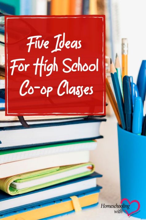 Homeschooling high school can be daunting, but an amazing co-op group can make it much easier! Check out these fun ideas for high school co-op classes. #homeschoolinghighschool #homeschooling #homeschool Homeschool Co Op Class Ideas, Homeschooling High School, Homeschool Coop, Farm Lessons, Homeschool Middle School, Homeschool Hacks, Online High School, Shop Class, Homeschool Encouragement