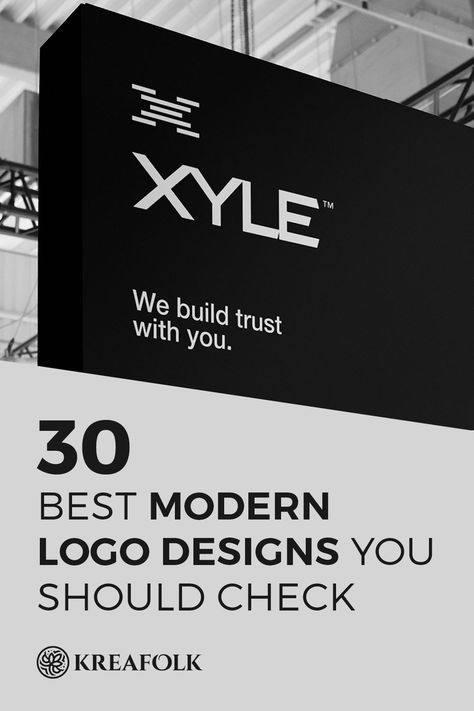 Simplicity is truly the ultimate form of sophistication. Check out some of the best modern logo designs we have curated to inspire your projects! Minimal Monogram Logo, Modern Business Logo, Bold Type Logo, Vertical Logo Design, Abstract Logo Mark, Modern Logo Design Ideas, Modern Typography Logo, Logo Type Design, Modern Logo Design Minimalist