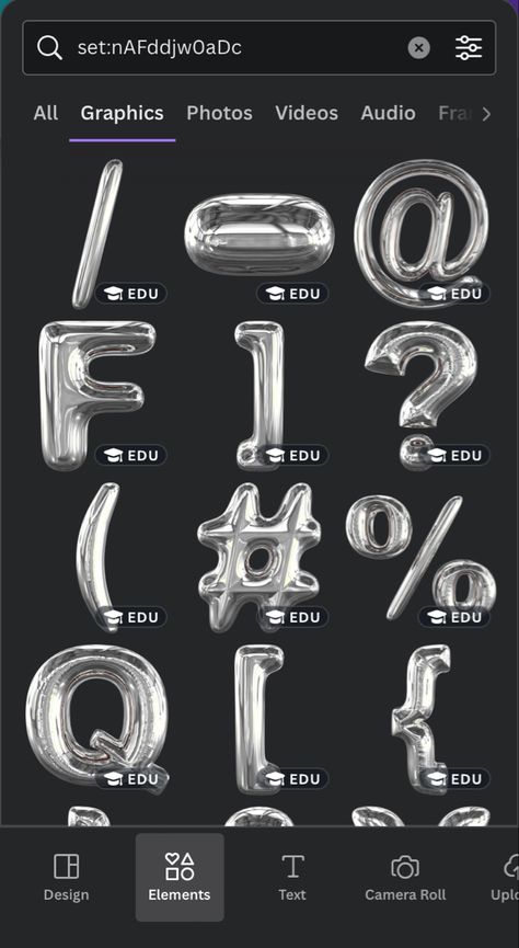 Canva Chrome Font, Canva Numbers Element, Canva Alphabet Element Keyword, Computer Theme, Graphic Shapes Design, Keyword Elements Canva, Canva Fonts, Fashion Design Template, Canva Tips