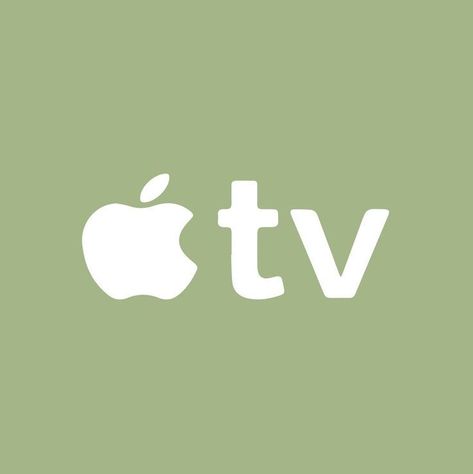 Apple Tv Icon Aesthetic, Apple Tv Icon, Green Apple Logo, Apple Tv App Icon, Tv App Icon, Enchanted Waterfall, Ipad Logo, App Icon Green, Green Wallpaper Phone