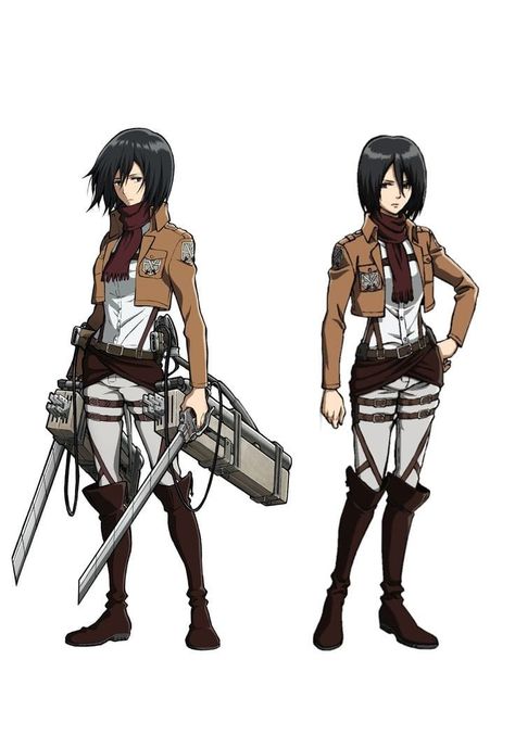 Aot Poses, Titan Drawing, Spiderman Pixel Art, Mikasa Cosplay, Mikasa Anime, Stickers Instagram, Atack Ao Titan, Attack On Titan Series, Aot Anime