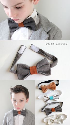 I sort of have a bow tie obsession. I have already posted about them here, here, and here. (The last link is an oldie. It’s one of the first posts I created when I started this blog). Well, how about another? Today, I’m making them with leather and vinyl. It looks so cool and is a faster sew than fabric ones! Materials: *Leather scraps 3/4 Leather Bowtie, Bow Tie Tutorial, Make A Bow Tie, Couture Bb, Wall Hanging Ideas, Leather Bow Tie, Idee Cricut, Tie Crafts, Fashion Tips For Men