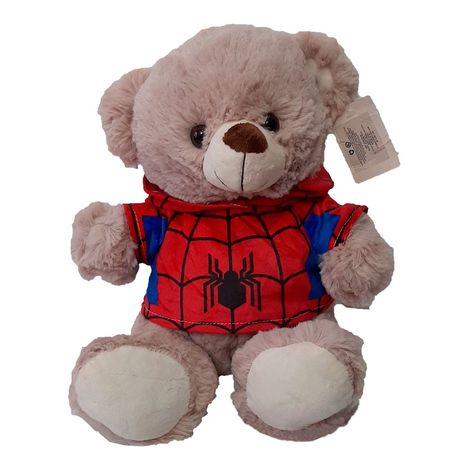 Spider Man Teddy Bear, Spiderman Things, Spiderman Plush, Spiderman Sweatshirt, Spiderman Spider, Bf Gifts, Roblox Funny, Christmas Birthday Gifts, Spider Verse