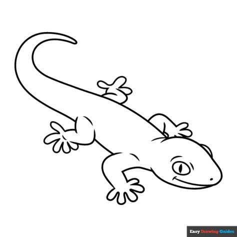 Free Gecko Coloring Page for Kids Gecko Coloring Page, Lizard Drawing, Cute Gecko, Easy Drawing Guides, Drawing Guides, Kids Print, Printable Coloring Sheets, Drawing Tutorial Easy, Coloring Tutorial