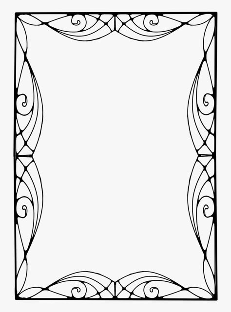 Art Deco Border, Art Deco Borders, Corner Border, Border Art, Gold Clipart, Pick Art, Art Nouveau Pattern, Texture Graphic Design, Business Card Inspiration