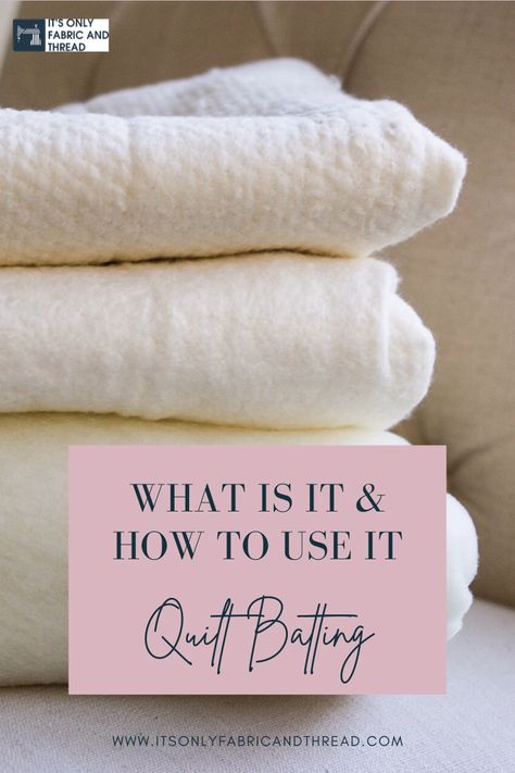 Quilt Batting - What is it & when different batting types are used? - It's Only Fabric And Thread Snowflake Stitch, Modern Christmas Quilt, Puffy Quilt, Landscape Art Quilts, Bright Quilts, String Quilt, Christmas Quilt Patterns, Sewing And Quilting, Heirloom Quilt