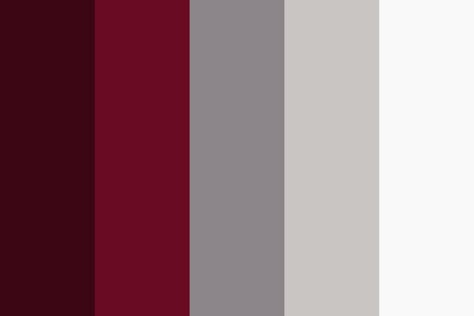 Cabernet Color Palette, Grey And Maroon Color Palette, Wine Colour, Wine Palette, Color Palettes With Red, Wine Colour Palette, Red Wine Color Palette, Grey And Red Colour Palette, Bordeaux Color Palette