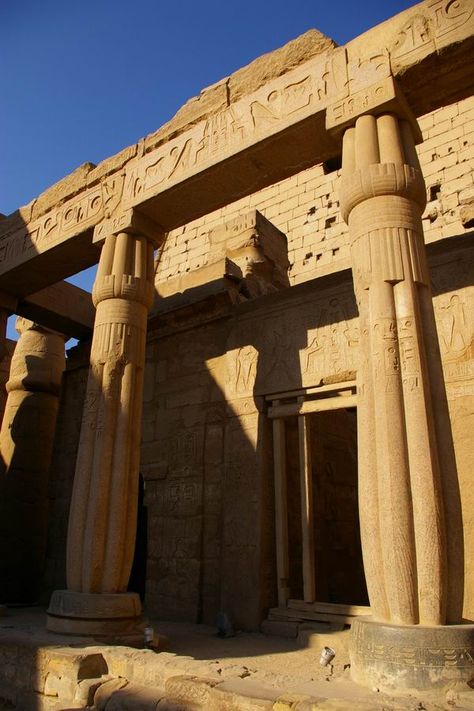 Luxor Temple  Egypt                                                                                                                                                                                 Plus Ancient Egypt Architecture, Egyptian Architecture, Luxor Temple, Karnak Temple, Egyptian Artifacts, Old Egypt, Archaeological Discoveries, Cultural Architecture, Egyptian History