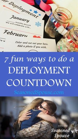 Milspouse and milso, use these 7 fun deployment countdown ideas to get you through the next deployment or TDY. Deployment Homecoming Ideas, Deployment Countdown, Countdown Ideas, 365 Jar, February Colors, Deployment Homecoming, Deployment Care Packages, Military Care Package, Military Deployment