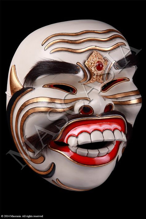 Bali Dancer, Balinese Tattoo, Movie References, Indonesian Art, Mask Tattoo, Engraving Art, Masks Art, Fantasy Costumes, Japanese Fabric