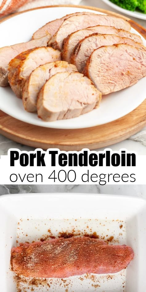 Boneless Pork Tenderloin Recipes Ovens, Pork Tenderloin Oven Cook Time, Slow Cooked Pork Tenderloin Oven, Pork Tender Loin Recipes Ovens, Pork Loin Baked In Oven, Plain Pork Tenderloin Recipes, Baking A Pork Tenderloin In The Oven, Pork Filet Tenderloin, How Long To Roast Pork Loin In Oven