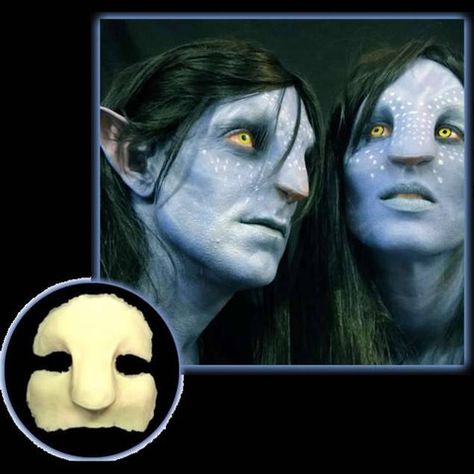 Avatar Navi prosthetic mask Halloween Prosthetics, Prosthetic Mask, Dragon Makeup, Makeup Mask, Creepy Face, Avatar Navi, Monster Makeup, Prosthetic Makeup, Effects Makeup