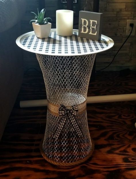 Diy Coffee Table Decor, Dollar Tree Baskets, Tree Basket, Dollar Store Diy Organization, Dollar Store Diy Projects, Diy Dollar Tree Decor, Coffee Table Decor, Diy Artwork, Dollar Tree Decor