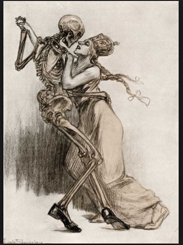 dancing with skeleton Photographie Portrait Inspiration, Skeleton Art, A Skeleton, Arte Inspo, Skull And Bones, Memento Mori, Skull Art, Back Tattoo, Pretty Art