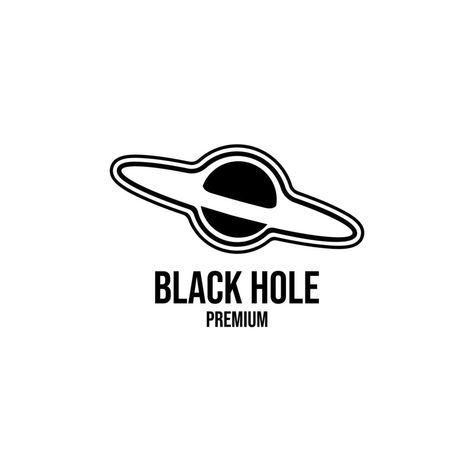 Black hole logo icon design illustration Black Hole Logo, Hole Logo, The Black Hole, Logo Icon Design, Logo Icon, Heart Tree, Logo Banners, Cityscape Photos, Nature Backgrounds