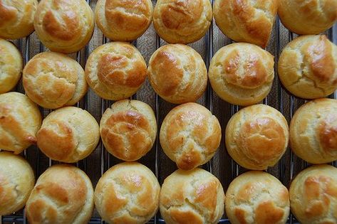 Shoe Pastry, British Bake Off Recipes, Choux Buns, Mary Berry Recipe, Orange Baking, Pastry Recipe, Choux Pastry, British Baking, French Desserts