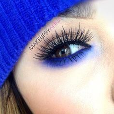 Best Of The Best Makeup Ideas In This year. – ONDAISY Smink Inspiration, Makijaż Smokey Eye, Blue Eyeshadow, Makeup Goals, Makati, Beauty And Fashion, Eye Make, Love Makeup, Eyeshadow Looks