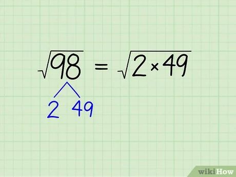 Square Root Tricks, Radicals Math, Estimating Square Roots, Prime Factorization, School Study Ideas, Math Tutorials, Square Roots, Study Quotes, Math Help