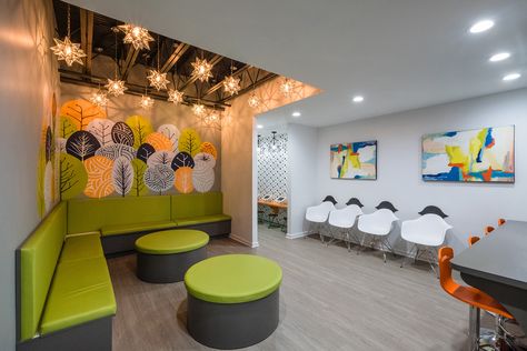 pediatric office | reception area interior design | Arminco Inc Pediatric Dental Office Design, Pediatric Office Decor, Pediatrics Office, Pediatrician Office, Reception Area Design, Children's Clinic, Interior Design Sites, Pediatric Dental Office, Medical Office Decor