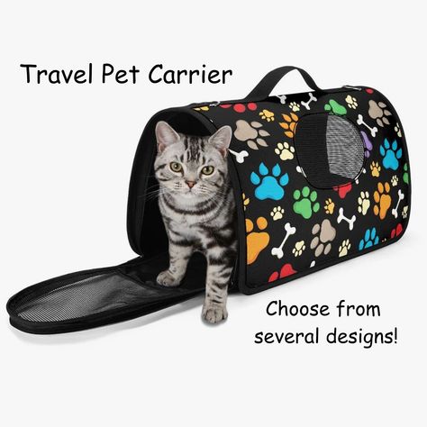 Pet Carrier Diy, Cat Carrier Bag, Pet Travel Bag, Travel Pet, Dog Carrier Bag, Burlap Tote Bags, Pet Carrier Bag, Pink Paws, Paw Print Design