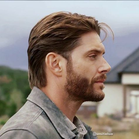 Jensen Ackles Haircut, Jensen Ackles Hair, Jensen Ackles Beard, Beau Arlen, Toddler Haircuts, Soldier Boy, Hair In The Wind, Textured Haircut, Mens Hairstyles Medium