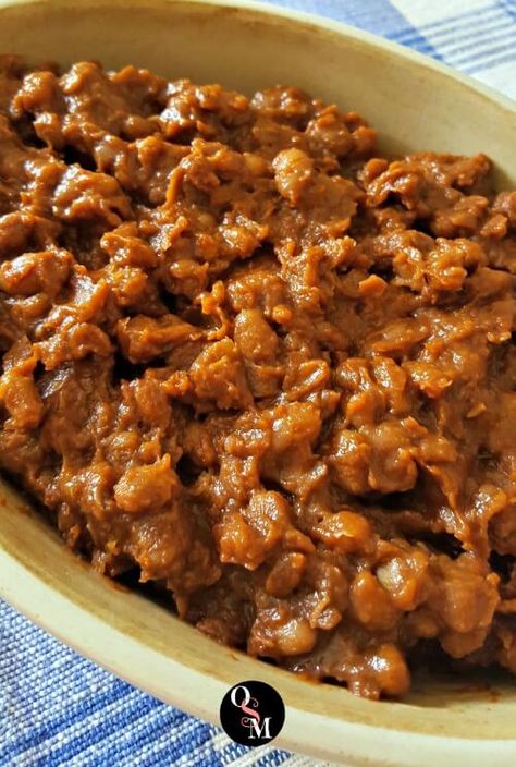 Sugar Free BBQ Baked Beans – Low or No Fat Thm Dinner, Bbq Baked Beans, Trim Healthy Recipes, Best Camping Meals, Trim Healthy Momma, Brown Sugar Recipes, Trim Healthy Mama Recipes, Mama Recipe, Healthier Options