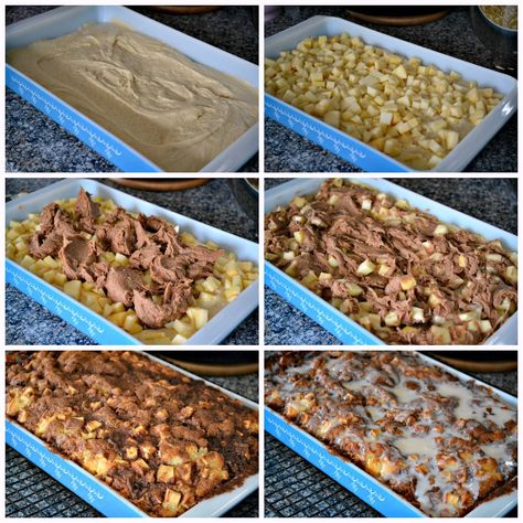 Apple Fritter Cake, Apple Fritter, Torte Cupcake, Apple Fritters, Pie Cake, Apple Desserts, 2 Eggs, Apple Recipes, Just Desserts