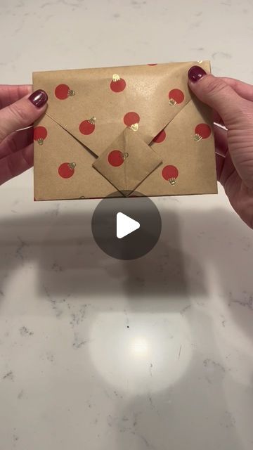 How To Wrap A Gift Like An Envelope, How To Make A Gift Card Envelope, How To Wrap A Gift Card Creatively, Wrap Gift Cards Creative, Wrapping Gift Cards Creative, Fun Ways To Wrap A Gift Card, How To Wrap Gift Cards, Wrapping A Gift Card, How To Wrap A Gift Card