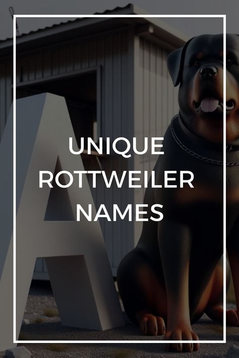 Unique Rottweiler Names Rotwiller Dog Puppies, Rottweiler Dog Names, Male Dog Names Unique, Rottweiler Care, Rottweiler Names, Regal Names, Dog Names Unique, Scottish Names, Boy Dog Names