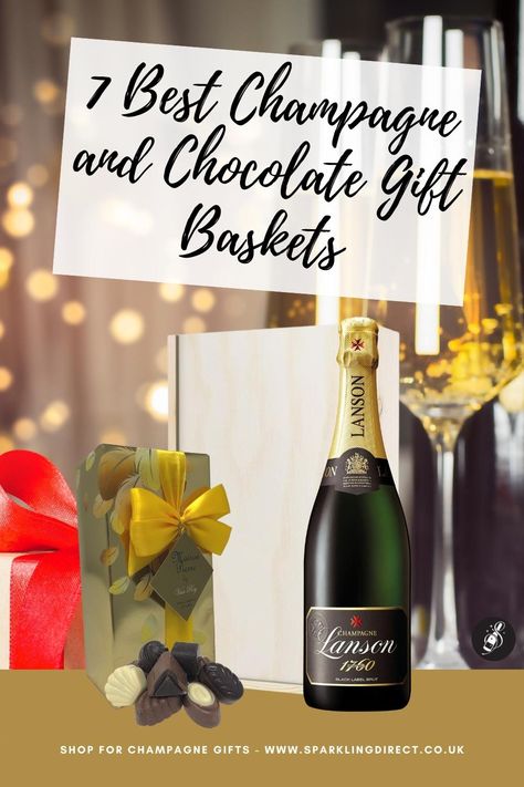 🥂7 Best Champagne and Chocolate Gift Baskets - Champagne and chocolate make a great gift, but which hamper do you choose? If you’re unsure, take a look at our top seven for some inspiration. Champagne And Chocolate Gift, Champagne And Chocolate, Champagne Gift Baskets, Bollinger Champagne, Chocolate Gift Baskets, Champagne Pairing, Champagne Chocolate, Best Champagne, Champagne Gift