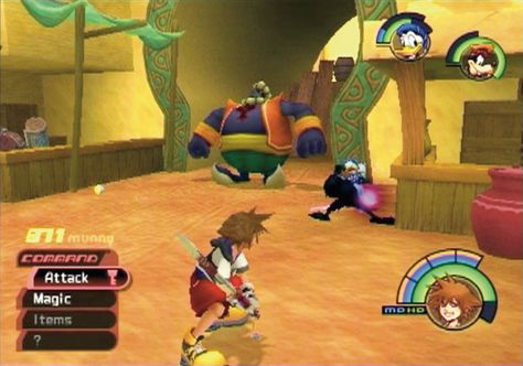 Gameplay of Kingdom Hearts Kingdom Hearts Gameplay, Kingdom Hearts Ps2, Court Wizard, King Mickey, Overlay Ideas, Kingdom Hearts Hd, Disney Worlds, Playstation Portable, Nintendo Amiibo