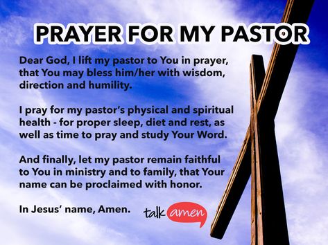 Pastor Quotes, Spiritual Direction, Prayer For Church, Prayer Changes Things, Pastors Appreciation, Prayer And Fasting, Special Prayers, Good Morning Prayer, Prayer Times