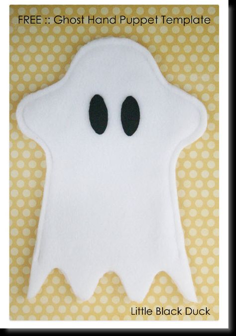 Ghost Puppet, Puppet Template, Teddy Bear Patterns Free, Finger Puppet Patterns, Grand Prince, Felt Puppets, Felt Finger Puppets, Puppet Patterns, Puppet Crafts