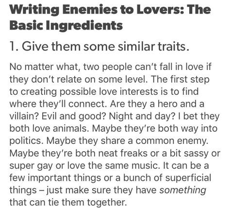 Writing Enemies to Lovers: The Basic Ingredients - 1. How To Start A Enemies To Lovers Book, How To Make Enemies To Lovers, Otp Prompts Enemies To Lovers, Story Prompts Enemies To Lovers, How To Write An Enemies To Lovers, Enemies To Lovers Tips, Enemies To Lovers Plot Ideas, Enemy To Lovers Prompts, Enemy To Lovers Quotes