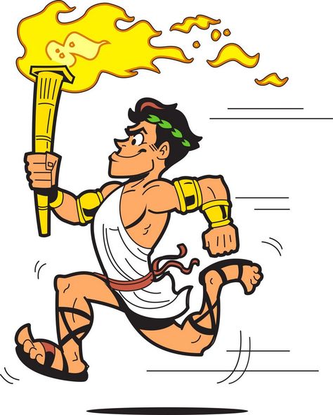 Q. What was the prize (it was not a #gold medal) for a winner at the Ancient Olympic Games? A. An olive wreath Olympics Illustration, Ancient Greece Olympics, Ancient Greece For Kids, Ancient Greece Facts, Ancient Olympic Games, Ancient Olympics, Sports Themed Cakes, Tiger Black, Mythical Monsters