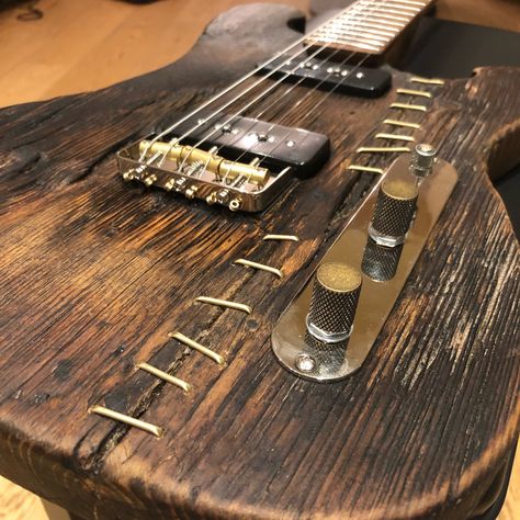 Upscaler Guitars — Maybury Guitars Barncaster Guitar, Custom Telecaster, Old Guitar, Homemade Instruments, Electric Guitar Design, Guitar Ideas, Guitar Obsession, Telecaster Guitar, Guitar Finishing