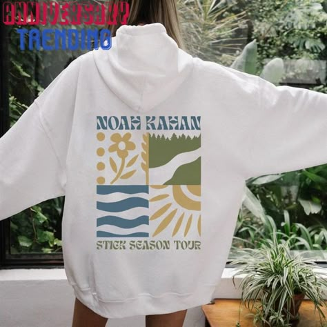 Noah Kahan Stick Season, Stick Season, Dragon Shop, Bat Shirt, Noah Kahan, Outfit Plan, Swaggy Outfits, Tour Shirt, Sweatshirt Designs