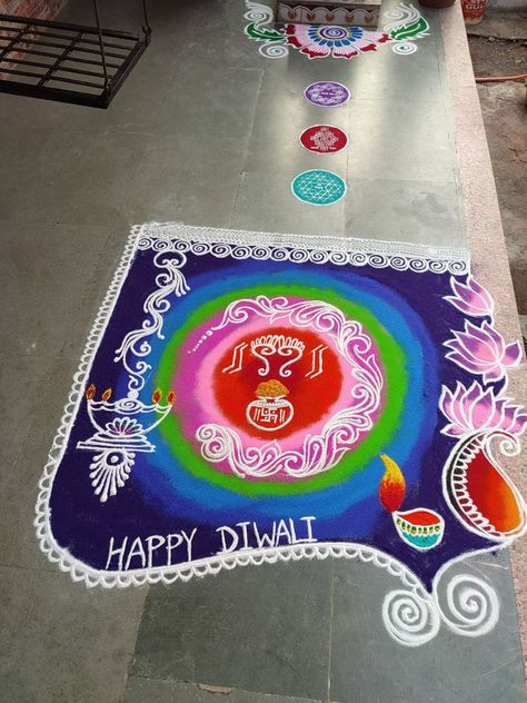 Rectangular Rangoli Design, Simple Rangoli Designs Images, Rangoli Kolam Designs, Eye Exercises, Rangoli Designs Diwali, Rangoli Designs Images, Free Hand Rangoli Design, Free Hand Rangoli, Rangoli Kolam