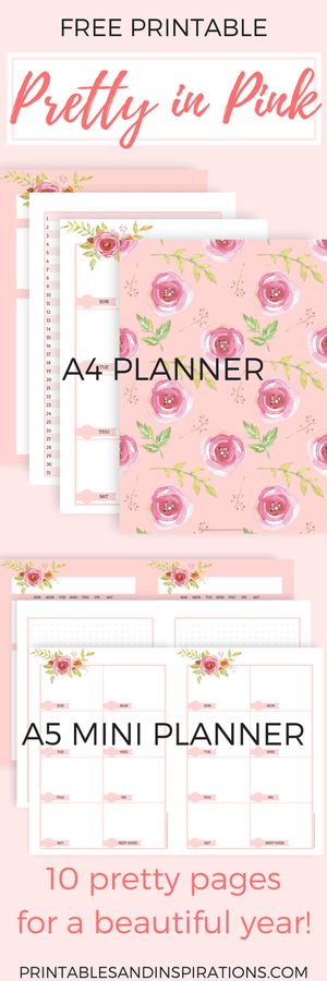 free printable planners, pink planner pages, monthly planner, weekly planner, pink calendar, bullet journal, mini planner Weekly Planner Pink, Calendar Bullet Journal, Agenda Filofax, Pink Calendar, University Rooms, Planner Pink, To Do Planner, Pink Planner, Calendar Notebook