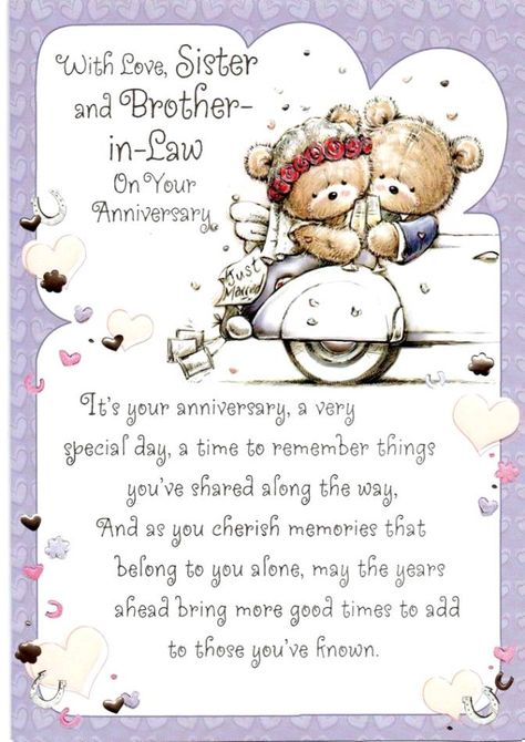 Quotes For Son In Law, Anniversary Quotes For Sister, Anniversary Card Sayings, Happy Anniversary Sister, Anniversary Verses, Anniversary Wishes For Sister, Marriage Anniversary Quotes, Wedding Wishes Quotes, Happy Wedding Anniversary Wishes