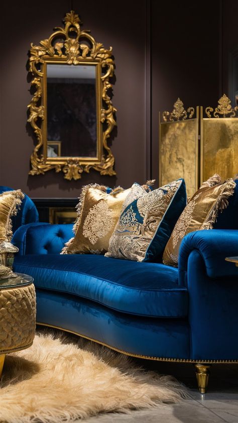 Elevate your living room with luxurious velvet couches. Sapphire Couch Living Rooms, Teal Living Room Accessories, Teal Living Room Furniture, Blue Velvet Sofa Living Room, Teal Velvet Sofa, Teal Living Room Decor, Velvet Sofa Living Room, Blue Couch Living Room, Teal Accent Walls