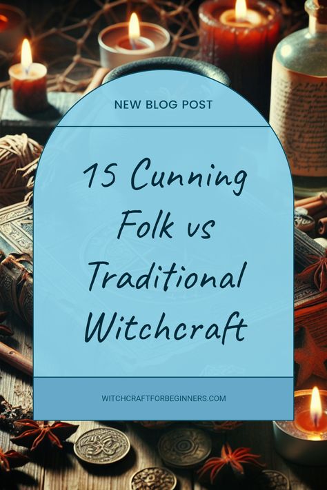 Explore the intriguing differences between cunning folk practices and traditional witchcraft in our detailed guide. Learn how cunning folk typically focus on practical applications of magic, often blending healing, charms, and local folklore, while traditional witchcraft tends to adhere more closely to ancient rituals and established coven practices. This article will help beginners understand these distinctive styles, making it easier to find what resonates with your interests in the world of witchcraft and spellcraft. English Folk Magic, Practical Witchcraft, Folk Witchcraft, Cunning Folk, Ancient Rituals, Witchcraft Spells, Traditional Witchcraft, Folk Magic, Witchcraft Supplies