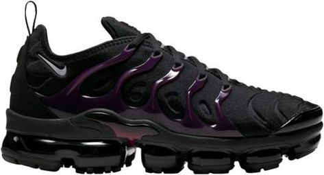 Nike Air Vapormax Plus Running Shoes - Black / Reflect Silver Noble Red Nike Vapor Max Plus, Nike Air Max Plus Black, Vapormax Plus Black, Vapor Max Plus, Tn Plus, Air Vapormax Plus, Nike Air Vapormax Plus, Nike Vapormax, Air Vapormax