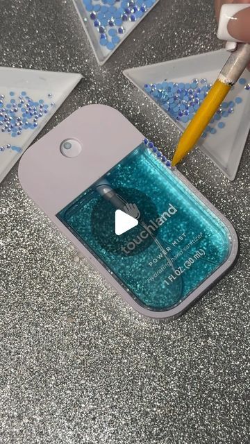 Pamela Torres on Instagram: "Who wants one? 😍🩵 • • • • #explorepage #trending #viral #bling #bedazzling #handmade #reels #trendingreels #behindthescenes #processvideo #bedazzled #smallbusiness #whatsinmybag #touchland" Bling Crafts Ideas Rhinestones, Bedazzled Things, Bedazzling Ideas, Things To Bedazzle, Bedazzled Stuff, Bling Ideas, Rhinestone Projects, Behind The Scenes