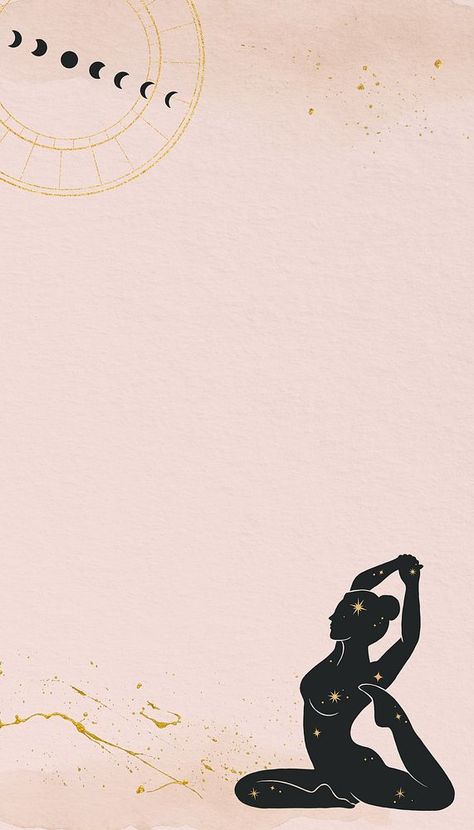 Moon Phases Aesthetic, Spiritual Wallpaper Iphone, Spring Aesthetic Wallpaper, Pink Phone Wallpaper, Yoga Background, Yoga Tree Pose, Woman Doing Yoga, Yoga Tree, Yoga Images