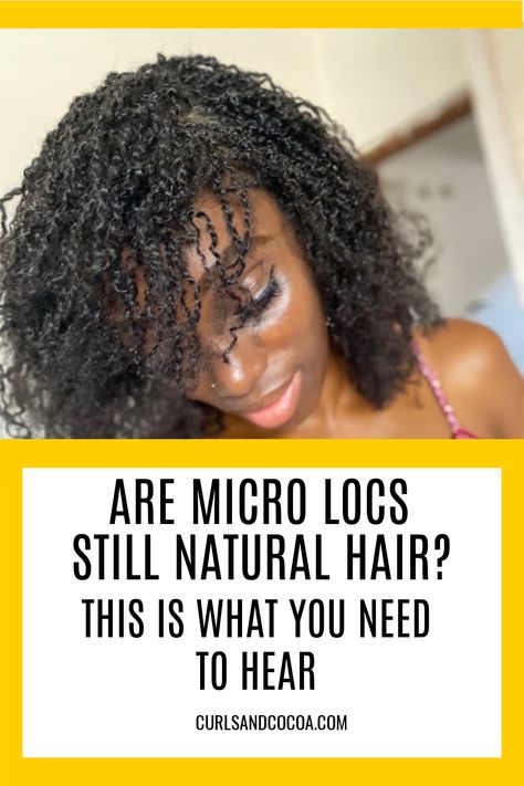 3c Natural Hair, Sisterlocks Styles, Micro Twists, Micro Locs, Sister Locs, Hair Puff, Starter Locs, Natural Afro Hairstyles, Natural Hair Beauty