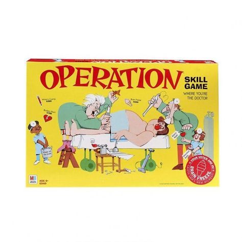 Best 2018 Amazon Cyber Monday Deals | Brit + Co Vintage Toys 1970s 1960s, Operation Board Game, Funny Games For Kids, Vintage Toys 1970s, Family Games For Kids, Best Family Board Games, Operation Game, Skill Games, Family Fun Games